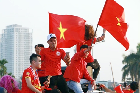 "Chảo lửa" Mỹ Đình nóng rực trước trận Việt Nam - Philippines