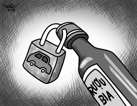 Nỗi ám ảnh "ma men" lái xe