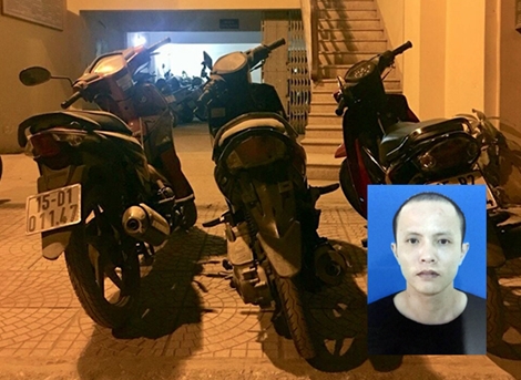 Bắt đôi “tình nhân nghiện” trộm cắp hàng chục xe máy