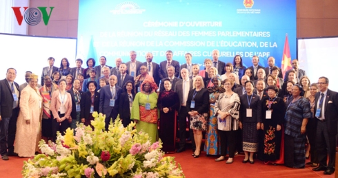 Chủ tịch Quốc hội dự khai mạc Hội nghị mạng lưới Nữ nghị sỹ