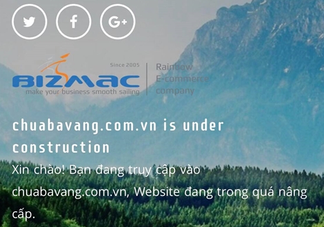 Tạm dừng hoạt động website của chùa Ba Vàng