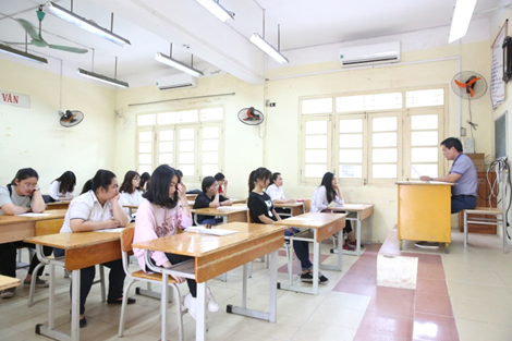 Thí sinh tự do không còn được bố trí phòng thi riêng