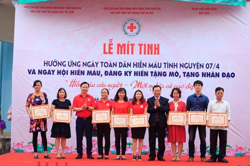 Nhiều mô hình hiến máu tình nguyện được nhân rộng ở Hà Nội