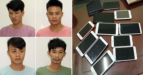 Khởi tố nhóm đối tượng chuyên cướp giật ĐTDĐ của phụ nữ