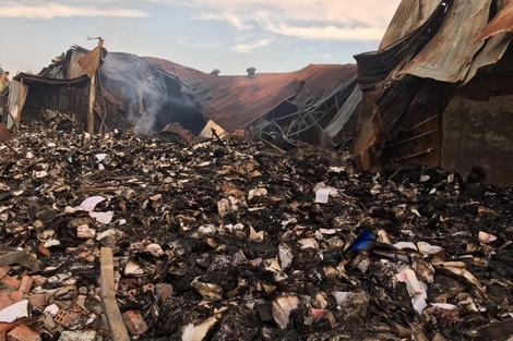 Bất thường vụ cháy kho lưu trữ tài liệu về hoạt động xe buýt ở TP HCM