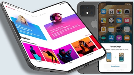 Apple đăng ký thành công bản quyền màn hình gập 
