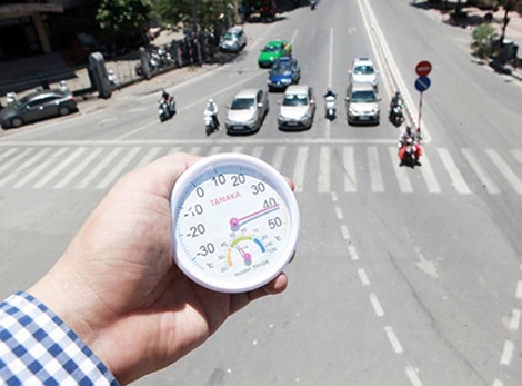 Miền Bắc tiếp tục nóng như chảo lửa, có nơi trên 40 độ C