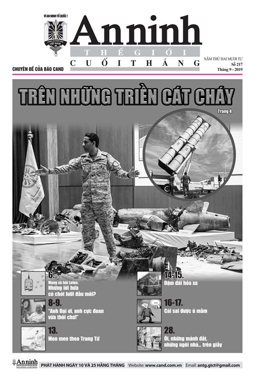 Đón đọc Chuyên đề An ninh thế giới Cuối tháng số 217