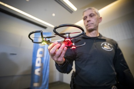Drone trở thành một phần trong kho vũ khí của LAPD