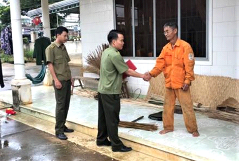 Anh Công an viên nhiệt tình, năng động