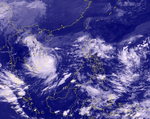 Bình Định - Khánh Hòa mưa giông, gió giật mạnh vì bão số 6