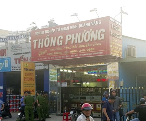 Đừng để tiệm vàng thành "mồi ngon" cho kẻ cướp