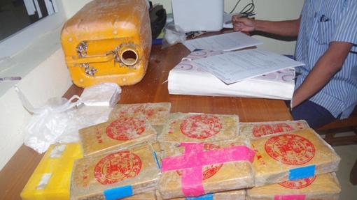 Phối hợp làm rõ số ma túy khủng dạt vào bờ biển 