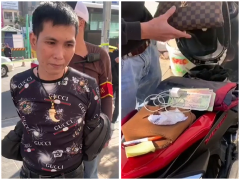 Con nghiện dắt ma túy 'dạo phố' đụng phải 141