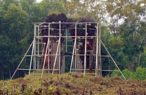 Giải pháp nào bảo tồn di tích Phật viện Đồng Dương?