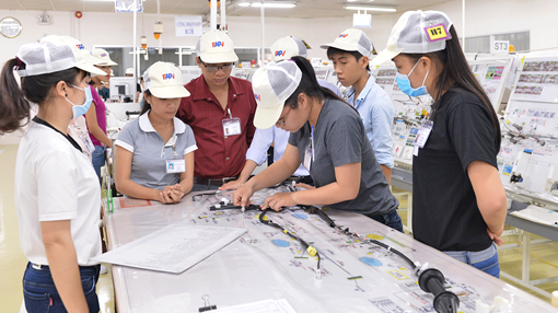 Trường nghề thu hút người học bằng mô hình đào tạo kép