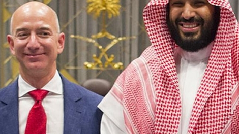 Thái tử Saudi Arabia bị nghi ngờ hack điện thoại của tỷ phú Jeff Bezos