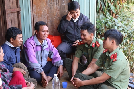 Các tổ trinh sát địa bàn làm tốt công tác dân vận