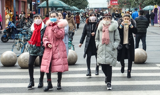 Trung Quốc phát triển công nghệ nhận diện khuôn mặt người đeo khẩu trang