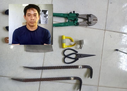 Tên trộm chuyên cắt khóa đột nhập nhà dân trộm tài sản