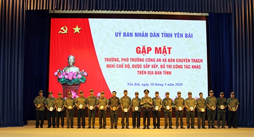 Biểu dương, tôn vinh đội ngũ Nguyên Trưởng, Phó Công an xã bán chuyên trách