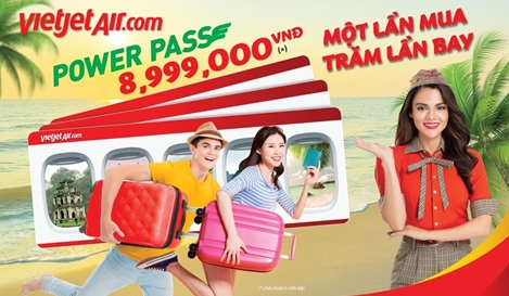 Vietjet bất ngờ tung thẻ “Power Pass” siêu rẻ, bay cả năm không giới hạn
