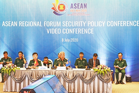 Hội nghị trực tuyến Chính sách An ninh diễn đàn khu vực ASEAN