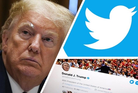 Tổng thống Trump tiếp tục bị xóa bài đăng trên Twitter