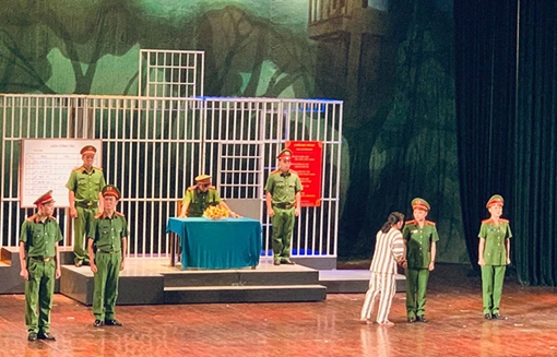 Hình tượng người chiến sĩ Công an được khắc họa chân thực và sinh động