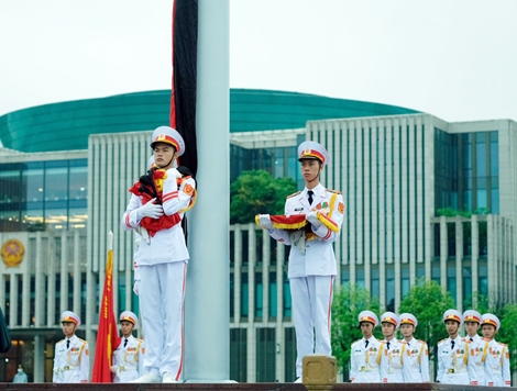 Lễ thượng cờ rủ Quốc tang nguyên Tổng Bí thư Lê Khả Phiêu