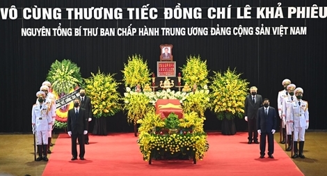 Nguyên Tổng Bí thư Lê Khả Phiêu đã về nơi an nghỉ cuối cùng