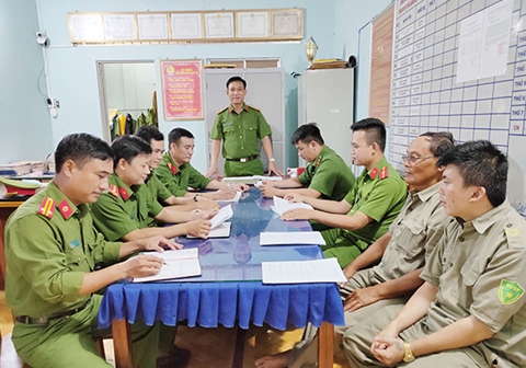 Trưởng Công an thị trấn với nhiều thành tích phá án