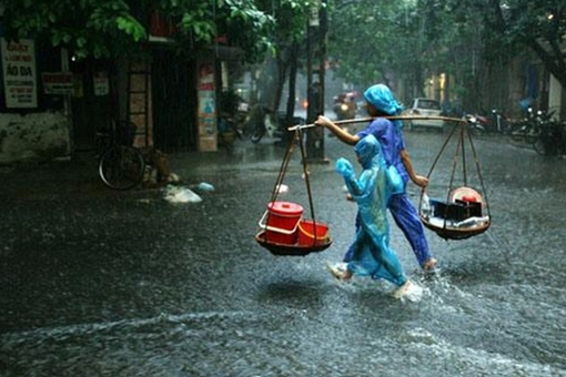 Bắc Bộ mưa nhiều nơi, trời dịu mát