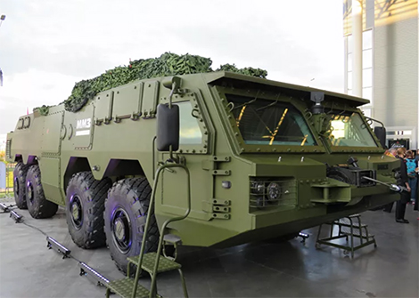 Khung gầm bánh lốp quân sự, sản phẩm mới ấn tượng của Nga