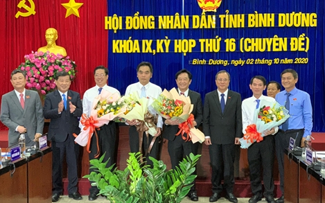 Bình Dương bầu Chủ tịch và Phó Chủ tịch UBND tỉnh mới