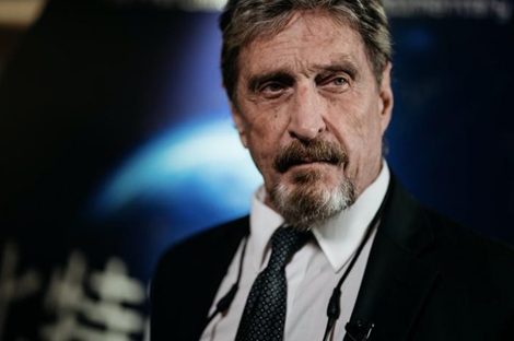 Cha đẻ McAfee Bị “còng tay” vì trốn thuế