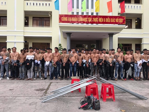 Khởi tố bắt 44 đối tượng hỗn chiến tranh giành đất đai