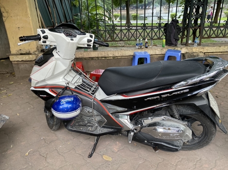 Phát hiện chiếc AirBlade bị đánh cắp “lưu lạc” từ Nam ra Bắc