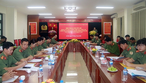 Nâng cao chất lượng, hiệu quả công tác kiểm tra, giám sát của Đảng