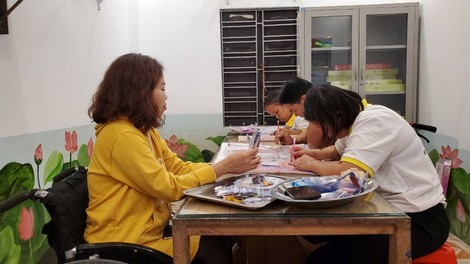 "Sức sống xanh" của người phụ nữ khuyết tật