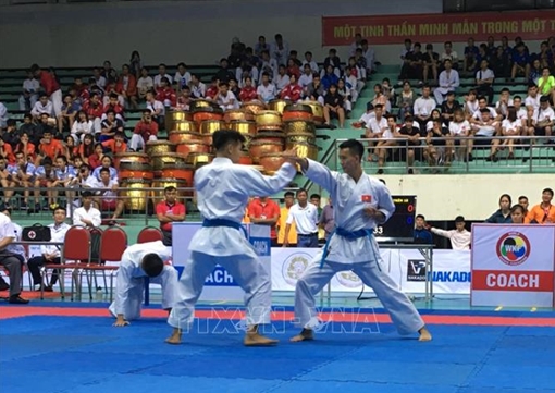 Hơn 800 vận động viên tham dự giải vô địch các câu lạc bộ mạnh karate toàn quốc