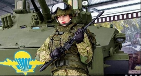 Quân đội Nga bình chọn Hoa hậu Sao Đỏ