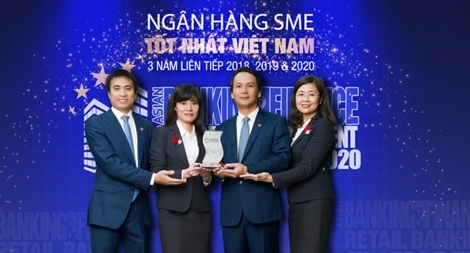 BIDV tiếp tục là “Ngân hàng SME tốt nhất Việt Nam”