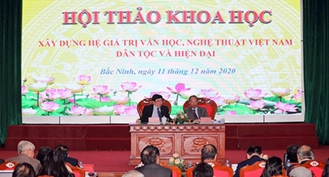 Huy động tâm sức, trí tuệ xây dựng hệ giá trị VHNT Việt Nam hiện đại