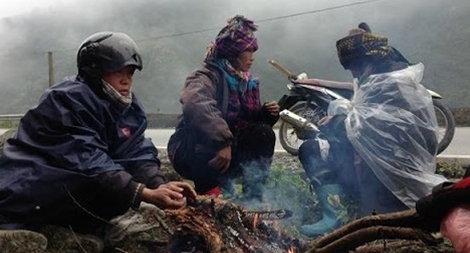 Miền Bắc đón Tết dương lịch trong giá rét