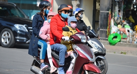 Miền Bắc ngày hửng nắng, đêm đón rét đậm