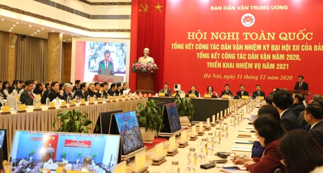 Công tác dân vận góp phần quan trọng xây dựng Đảng và hệ thống chính trị