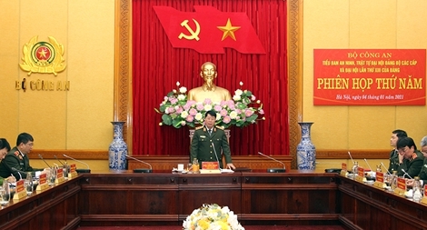 Lực lượng CAND chủ động bảo vệ tuyệt đối an ninh, an toàn Đại hội đại biểu toàn quốc lần thứ XIII của Đảng