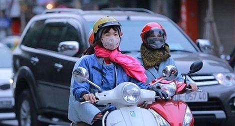 Không khí lạnh tràn về, miền Bắc rét buốt trở lại