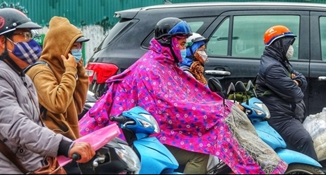 Miền Bắc chuyển mưa rét, Hà Nội thấp nhất 13 độ C